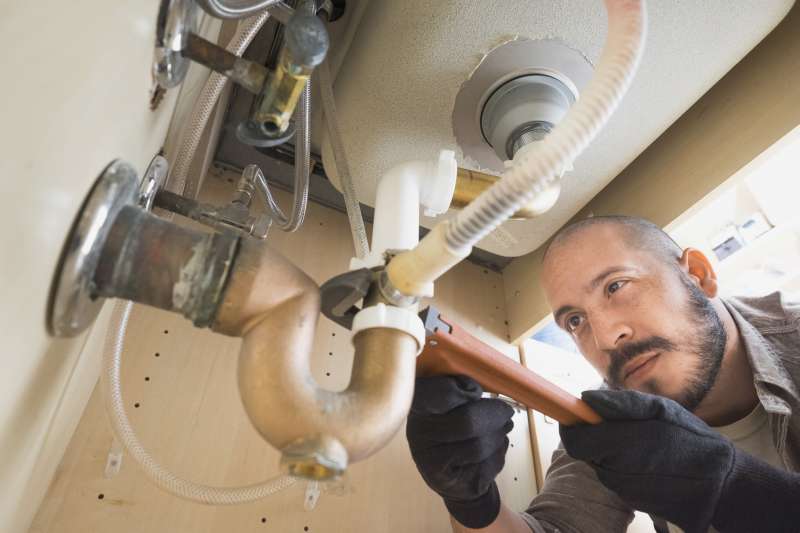 Hot water booster installation